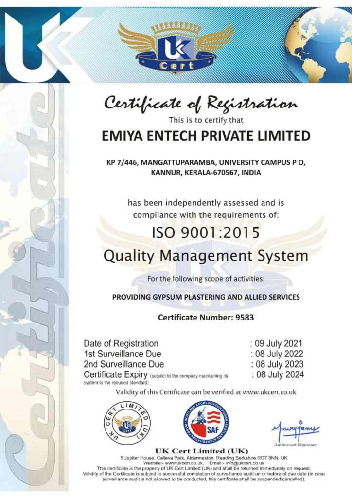 ISO registration certificate for quality_page-0001